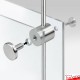 Double Panel Hole Rod Support - Double-Sided (Hang 2 Signage Boards with Holes, Back-to-Back)