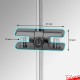 Coloured Rod Shelf Double Support (10mm)