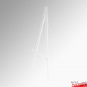 Greco 'Transparent' Easel 160cm - Clear Acrylic Tripod