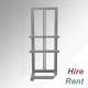 [HIRE] Upright Easel 180cm - Large H-frame for Multiple Pictures