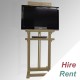 [HIRE] LCD/LED Screen Stand Easel - 180cm Tall Television Stand