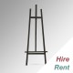 [HIRE] Classic Wooden Easel 210cm (Eco-friendly Art Easels, Made From Recycled Wood)