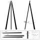 Greco Gold Wood Easel (A4 to A0 Frames)