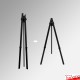 Metal Greco Table Easel 70cm - Small Tripod for Tabletop & Window Displays