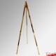 Chrome Greco Easel 160cm - Metal Art Tripod Stand