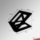 Adjustable Tabletop Lectern - Folding Book & Tablet Stand
