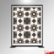 Fabric Hanging Display Stand - Freestanding Frame & Aluminium Material Hangers