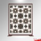 Fabric Hanging Display Stand - Freestanding Frame & Aluminium Material Hangers
