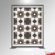 Fabric Hanging Display Stand - Freestanding Frame & Aluminium Material Hangers