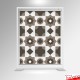 Fabric Hanging Display Stand - Freestanding Frame & Aluminium Material Hangers