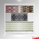 Fabric Samples Display Rack - Freestanding Frame, Material Hangers & Cables