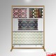 Fabric Samples Display Rack - Freestanding Frame, Material Hangers & Cables