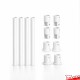 Frameless Salon Mirror Hanging Kit - Fittings Only, No Mirror Glass