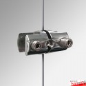 Heavy Panel Support Double (6MM, 8MM, 10MM) - Hang Large Panels & Boards, Side-by-Side, to Cables