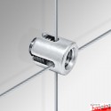 Cable Wire Cross Joiner (2mm) - Create Trellis&nbsp;& Wire Mesh Displays for Pictures & Plants, Fitting Only!