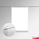 Acrylic Hook-On Poster Panels - A4 to A1 Display Pockets, Portrait & Landscape