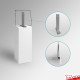 Black Display Plinth (Wood Monolith Stand 1M)