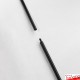 Black Rod Display Shelf Fittings Kit - Create Suspended Glass & Wood Shelving Units (Shelf Boards Not Included)