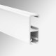 Clip Rail Heavy Duty, White