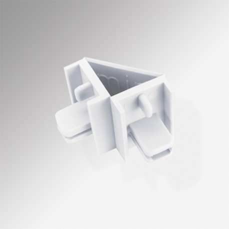 Minirail Corner-Connector, White