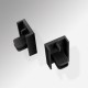 MInirail End Piece, Black