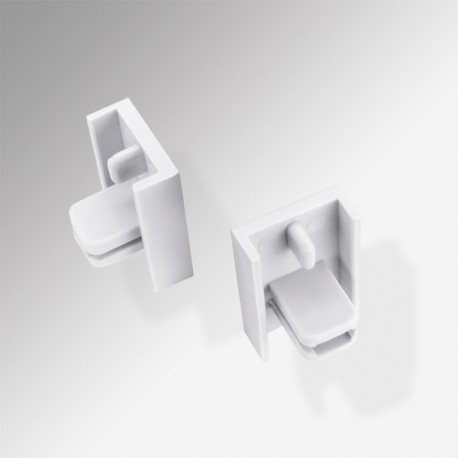 MInirail End Piece, White