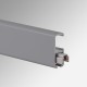 Clip Rail Lighting Track, Silver