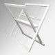 Wooden A0 Print Browser - Large Print Rack, White