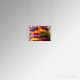 A2 Ready-Made Ceiling Cable Display Kits - Acrylic Pockets & All Fittings for Ceiling-Mounting, Complete System