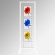 Display Panel Stand A3, White (x3)