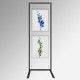 Display Panel Stand A2, Black (x2)