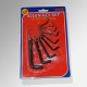 Hex / Allen Key Set & Keyring (10pc)