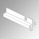Cornice Deco Rail, Measurements