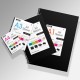 'Jet' Art Display Portfolio Sleeves (Pack of 5)