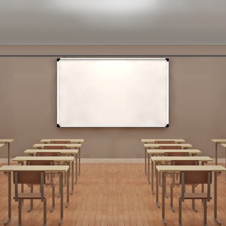 'Sliding' Whiteboard Rail (Wall System)