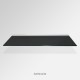 'Anthracite' Colored Glass Shelf (Inc. Bracket)
