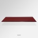 'Claret' Colored Glass Shelf (Inc. Bracket)