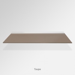 'Taupe' Colored Glass Shelf (Inc. Bracket)