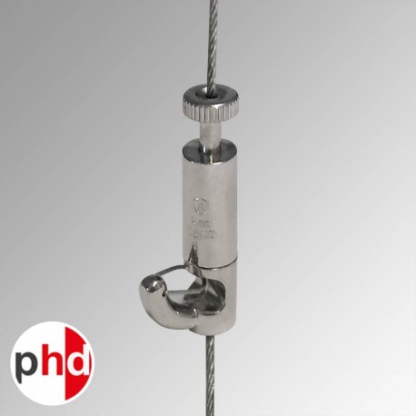 Adjustable Captain Hook Security 30Kg, for Steel Cable