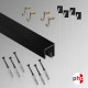 P Rail 2m 'All-in-one" Gallery System Kit, Black
