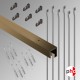 P Rail 3m 'All-in-one' Hanging Rod 40kg Kit, White Finish