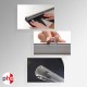 Aluminium Poster Hanger & Suction Hook Set (Black)