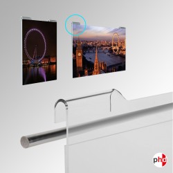 'Hook On / Over' Rod Panel (Acrylic)