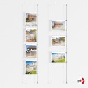 A4 Ceiling / Floor Rod Display Set (Ready-made)