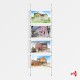 4x A3 Ceiling / Floor Rod Display Set (Landscape)