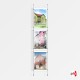 3x A3 Ceiling / Floor Rod Display Set (Portrait)