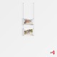 2x A4 Ceiling Rod Display Set (Landscape)