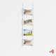 4x A4 Ceiling Rod Display Set (Landscape)