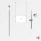1x A3 Ceiling Rod Display Set (Landscape)