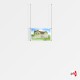 1x A3 Ceiling Rod Display Set (Landscape)